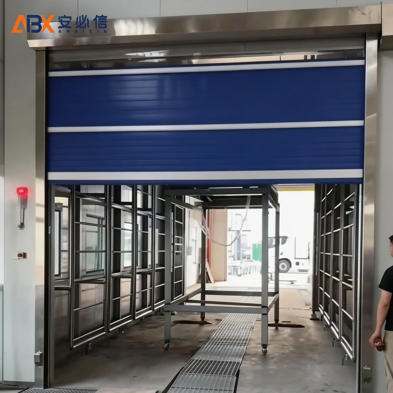 白山市感应快速门